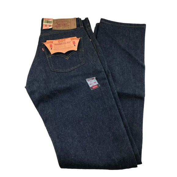 Levi's Other - NOS Vintage Levi's Original 501 Shrink To Fit Mens Jeans Size 30X38 Cotton New